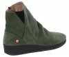 Botki Softinos AYO 411 Dk. Green Nobuck Lea P900411005